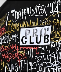 Pro Club x DoKnow Box Logo Black T-Shirt