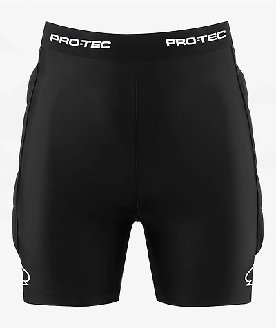 Pro-Tec Black Impact Shorts