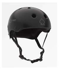Pro-Tec CPSC Classic Matte Black Skateboard Helmet