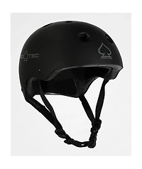 Pro-Tec CPSC Classic Matte Black Skateboard Helmet