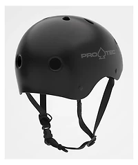 Pro-Tec Classic Matte Black Skateboard Helmet