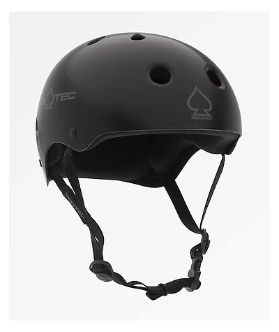 Pro-Tec Classic Matte Black Skateboard Helmet