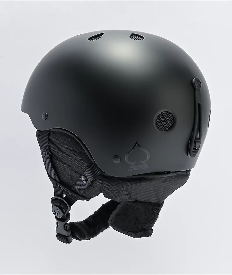 Pro-Tec Classic Stealth Matte Black Snowboard Helmet