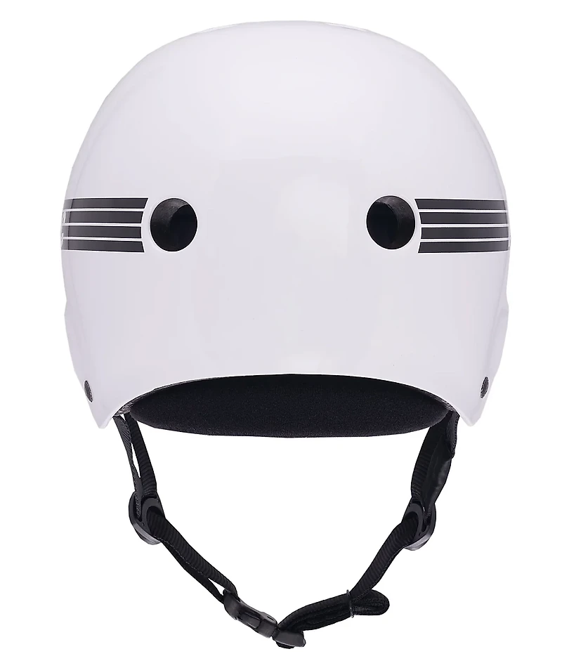 Pro-Tec Lasek CPSC Old School Gloss White Skateboard Helmet