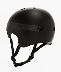 Pro-Tec Lasek CPSC Old School Matte Black Skateboard Helmet