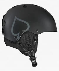 Pro-Tec Low Pro Matte Black Snowboard Helmet