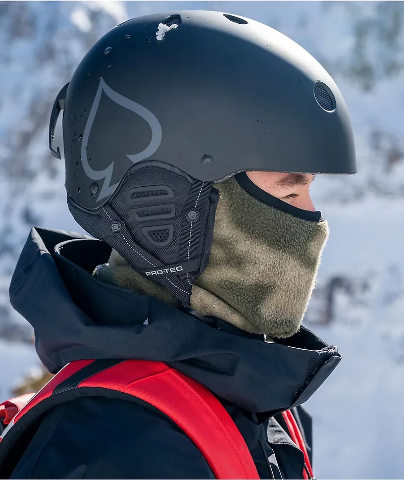 Pro-Tec Low Pro Matte Black Snowboard Helmet