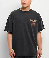 Professional Bull Riders All Heart Black Wash T-Shirt