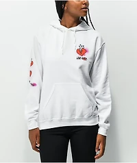 Proper Gnar Love Hurts White Hoodie