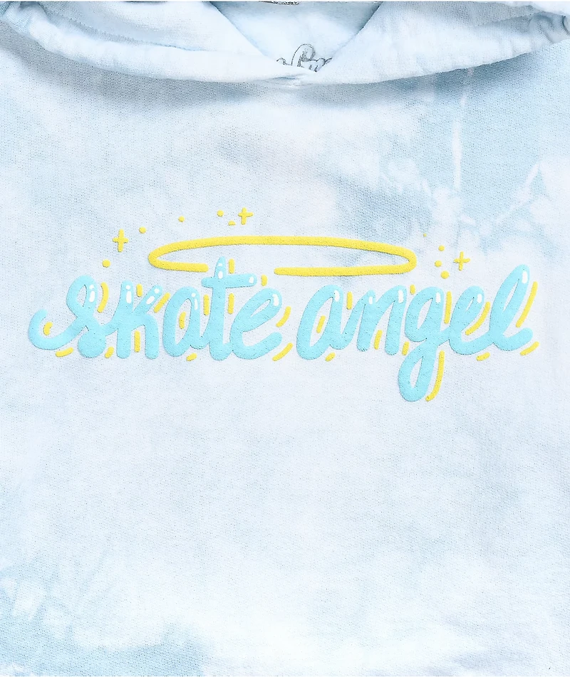 Proper Gnar Skate Angel Blue Tie Dye Hoodie