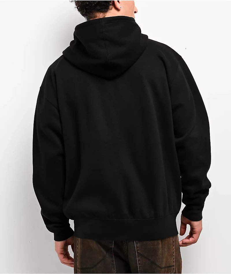 Public Dispute Black Zip Hoodie