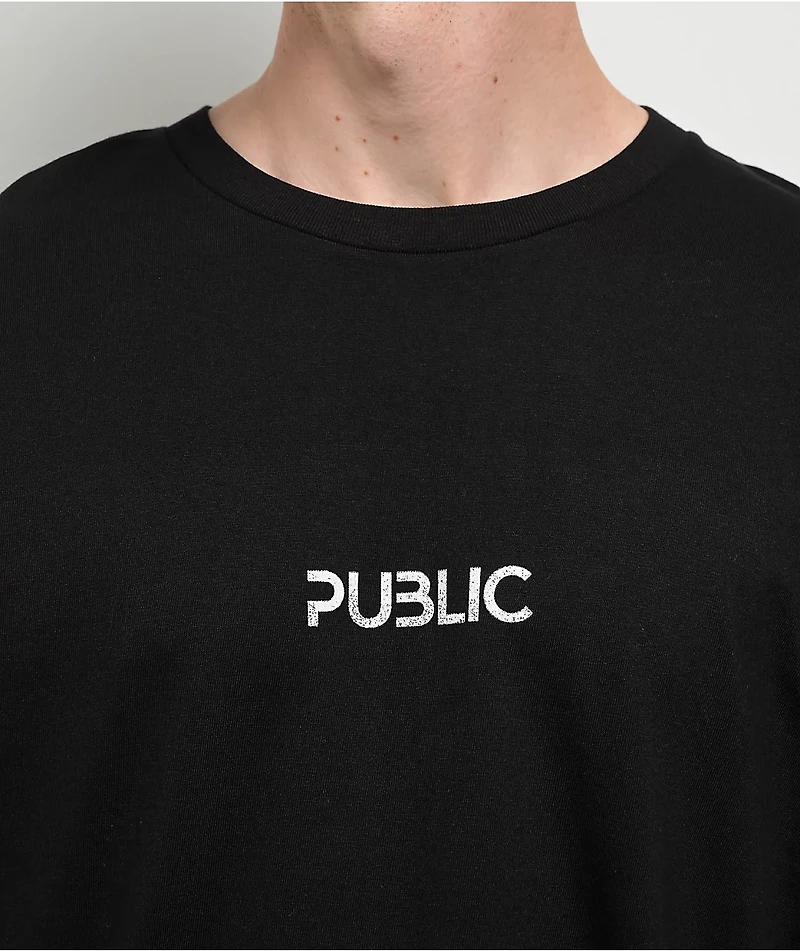 Public Work Black T-Shirt
