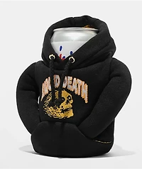 Puffin x Liquid Death The Death Drip Black Hoodie Can Cooler