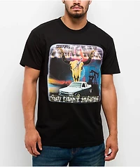Purple Wax 3rd Coast Hoggin Black T-Shirt