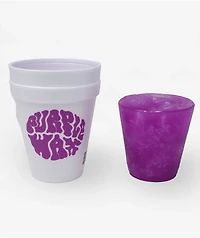 Purple Wax 8 Oz Cup Skateboard Wax