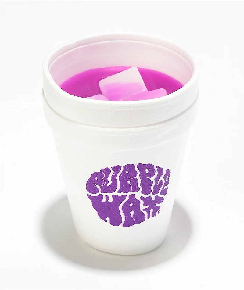 Purple Wax 8 Oz Cup Skateboard Wax