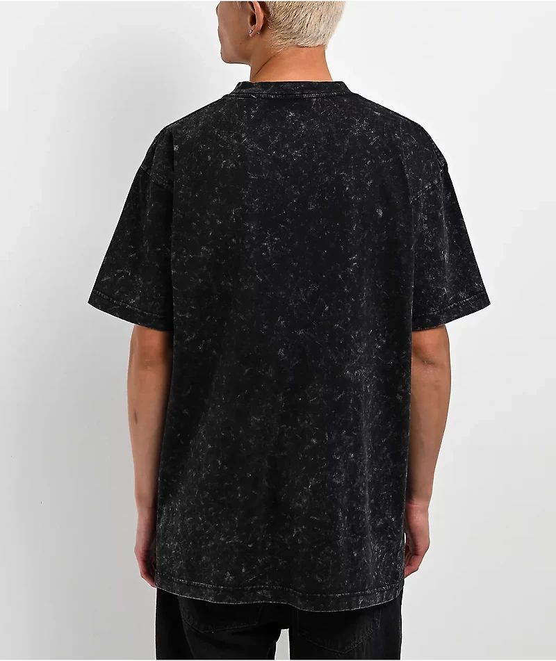Purple Wax Bigfoot Black Wash T-Shirt