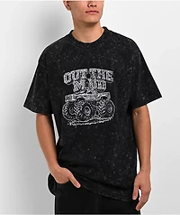 Purple Wax Bigfoot Black Wash T-Shirt