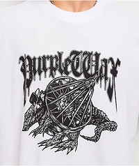 Purple Wax Still Tippin White T-Shirt