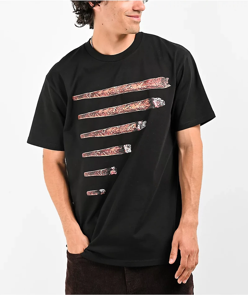 Push Trees Can You Hear Me Now Black T-Shirt
