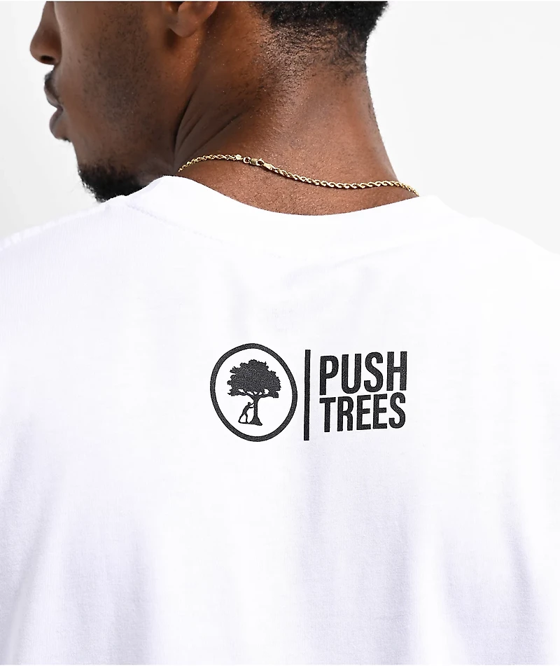 Push Trees Stay Smokin Black T-Shirt