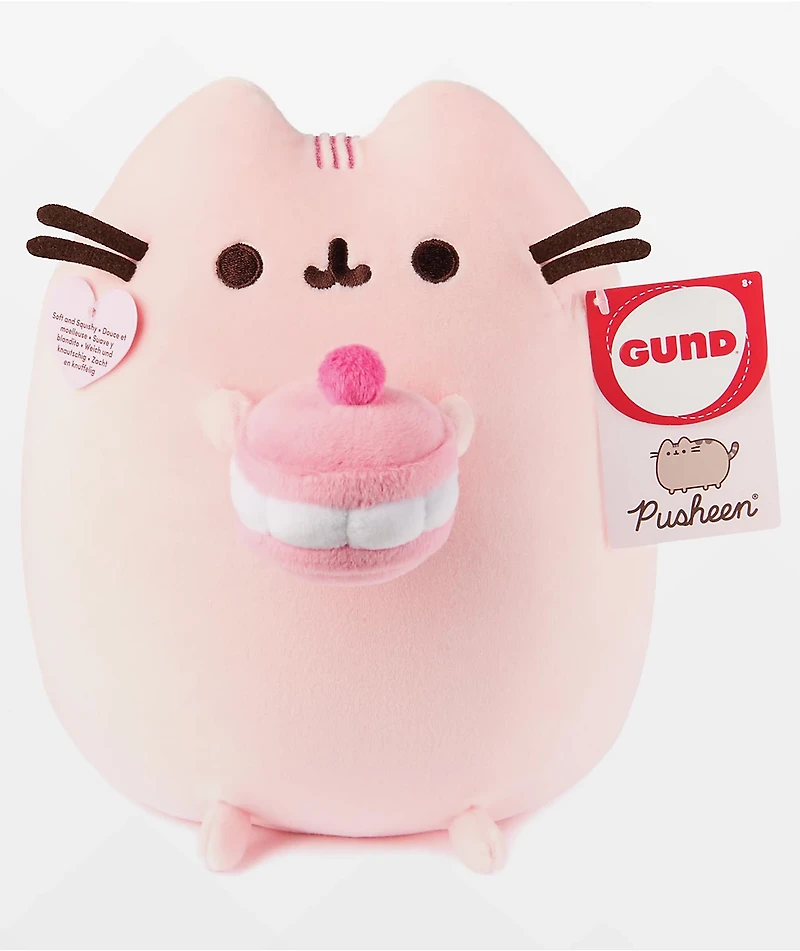 Pusheen Cherry Macaron Squisheen