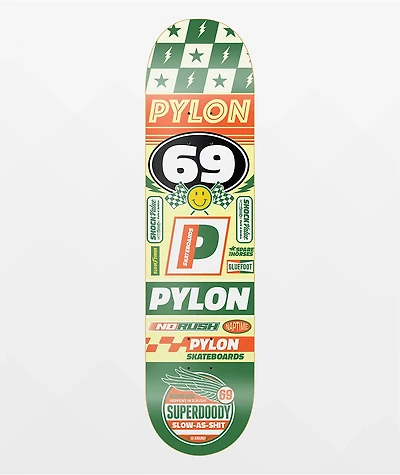 Pylon No Rush 8.25" Skateboard Deck