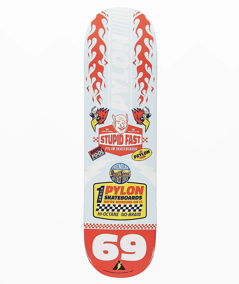Pylon Stupid Fast 8.5" Stupid Fast 8.5" Skateboard Deck