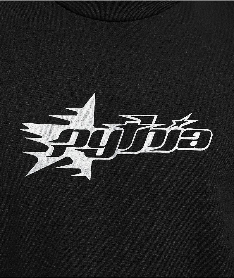 Pythia Metallic Logo 2 Black T-Shirt