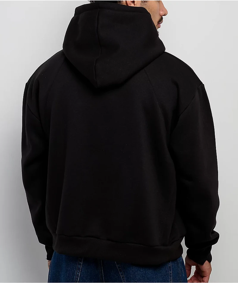 Pythia Peripheral Black Heavyweight Hoodie