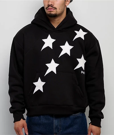 Pythia Peripheral Black Heavyweight Hoodie