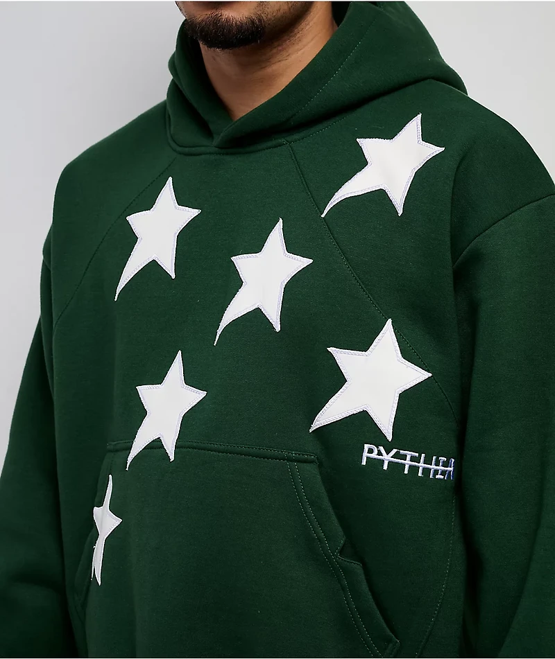 Pythia Peripheral Green Heavyweight Hoodie