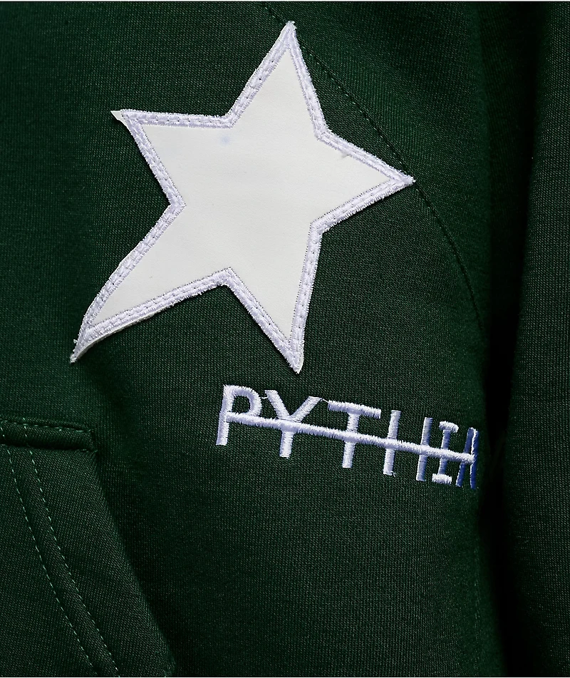 Pythia Peripheral Green Heavyweight Hoodie