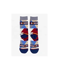 Pyvot Arrow Grey Crew Socks