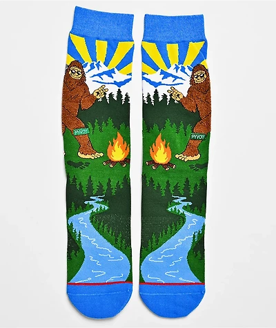 Pyvot Bigfoot Trails Crew Socks