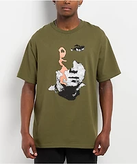 Quasi Edger Military Green T-Shirt
