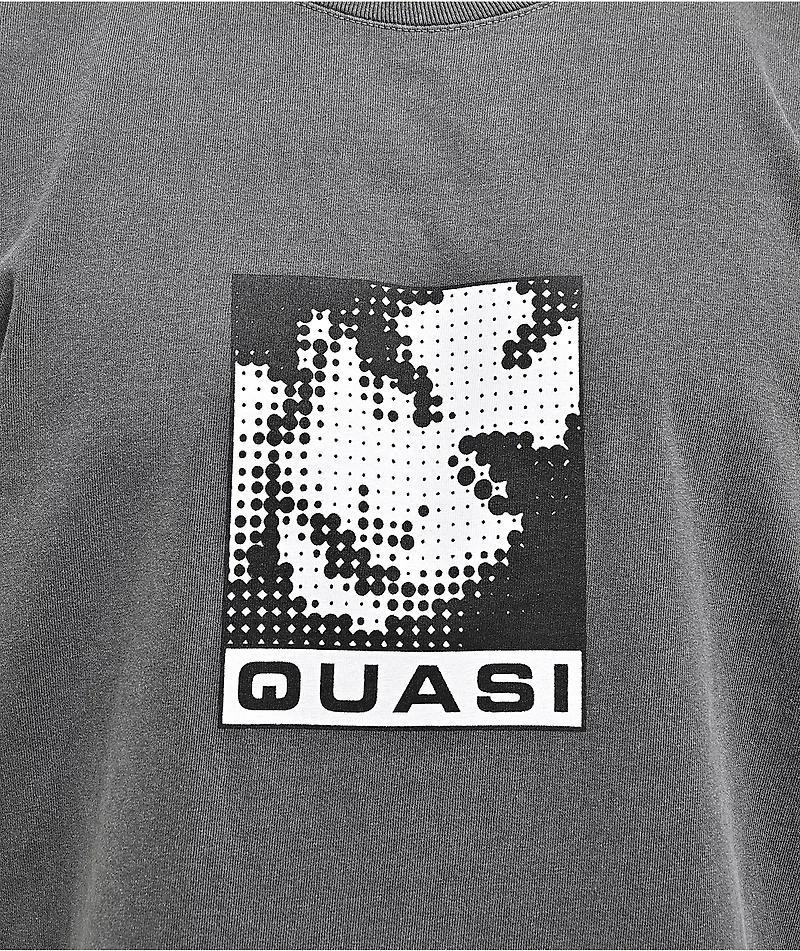 Quasi Glam Grey Wash T-Shirt