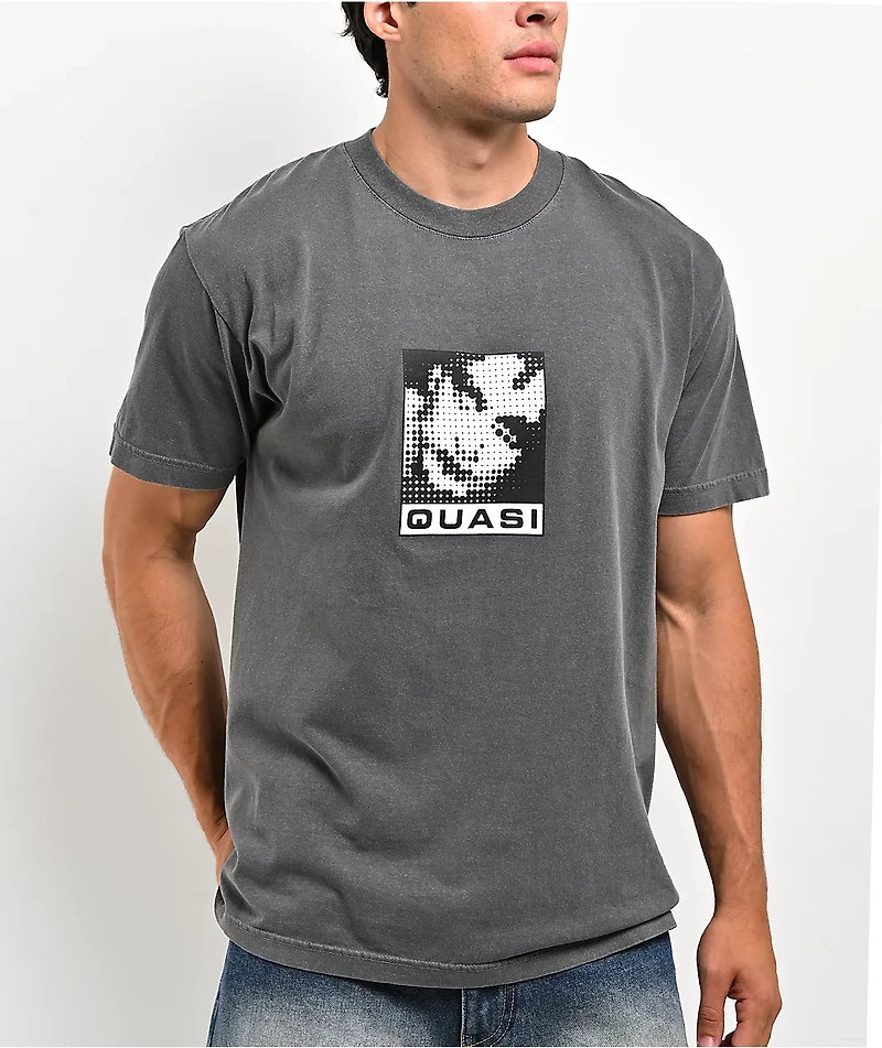 Quasi Glam Grey Wash T-Shirt