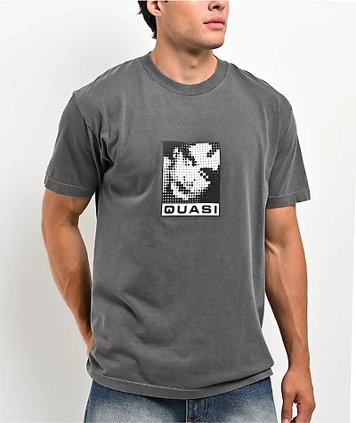 Quasi Glam Grey Wash T-Shirt