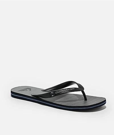 Quicksilver Moncata Art Black & Blue Sandals