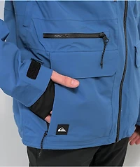 Quicksilver Sammy Carlson Stretch Quest Blue 15K Snowboard Jacket