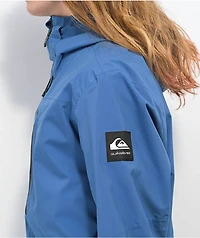 Quicksilver Sammy Carlson Stretch Quest Blue 15K Snowboard Jacket