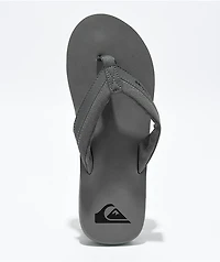 Quiksilver Makaha Solid Dark Grey Sandals
