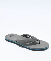 Quiksilver Makaha Solid Dark Grey Sandals