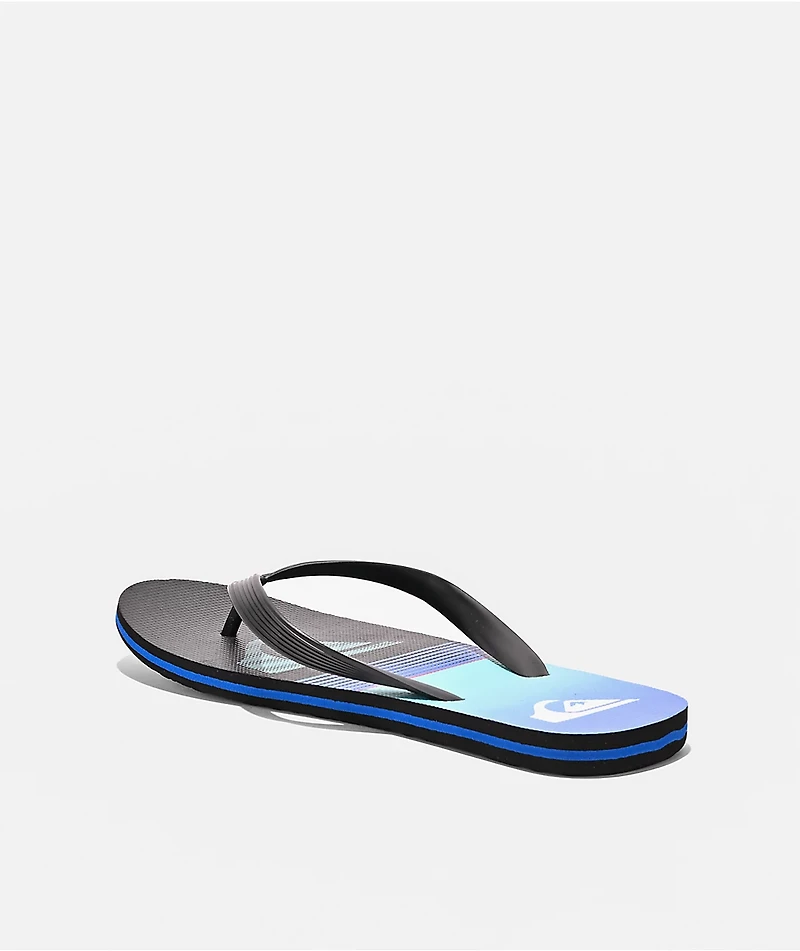 Quiksilver Moncata Art Blue Sandals