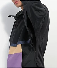 Quiksilver Steeze Black 10K Anorak Snowboard Jacket