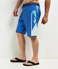 Quiksilver Surfsilk Holmes Nebulas Blue Board Shorts