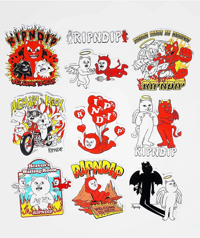 RIPNDIP 1 Assorted Sticker Pack