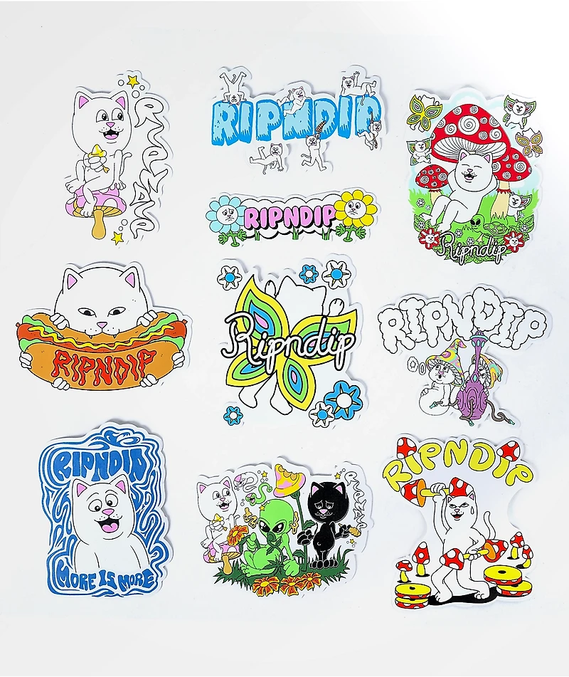 RIPNDIP 2 Assorted Sticker Pack