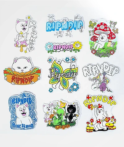 RIPNDIP 2 Assorted Sticker Pack